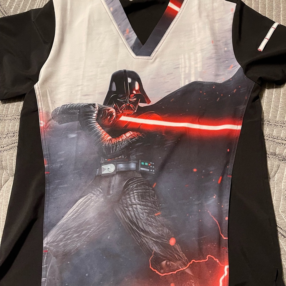 Darth Vader scrub top